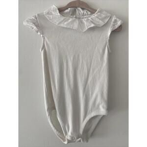 Jacadi Bodysuit with Scalloped Neck Size 36M